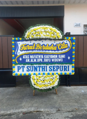 Papan Bunga Duka di Cihaur