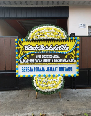 Papan Bunga Duka di Cihaur
